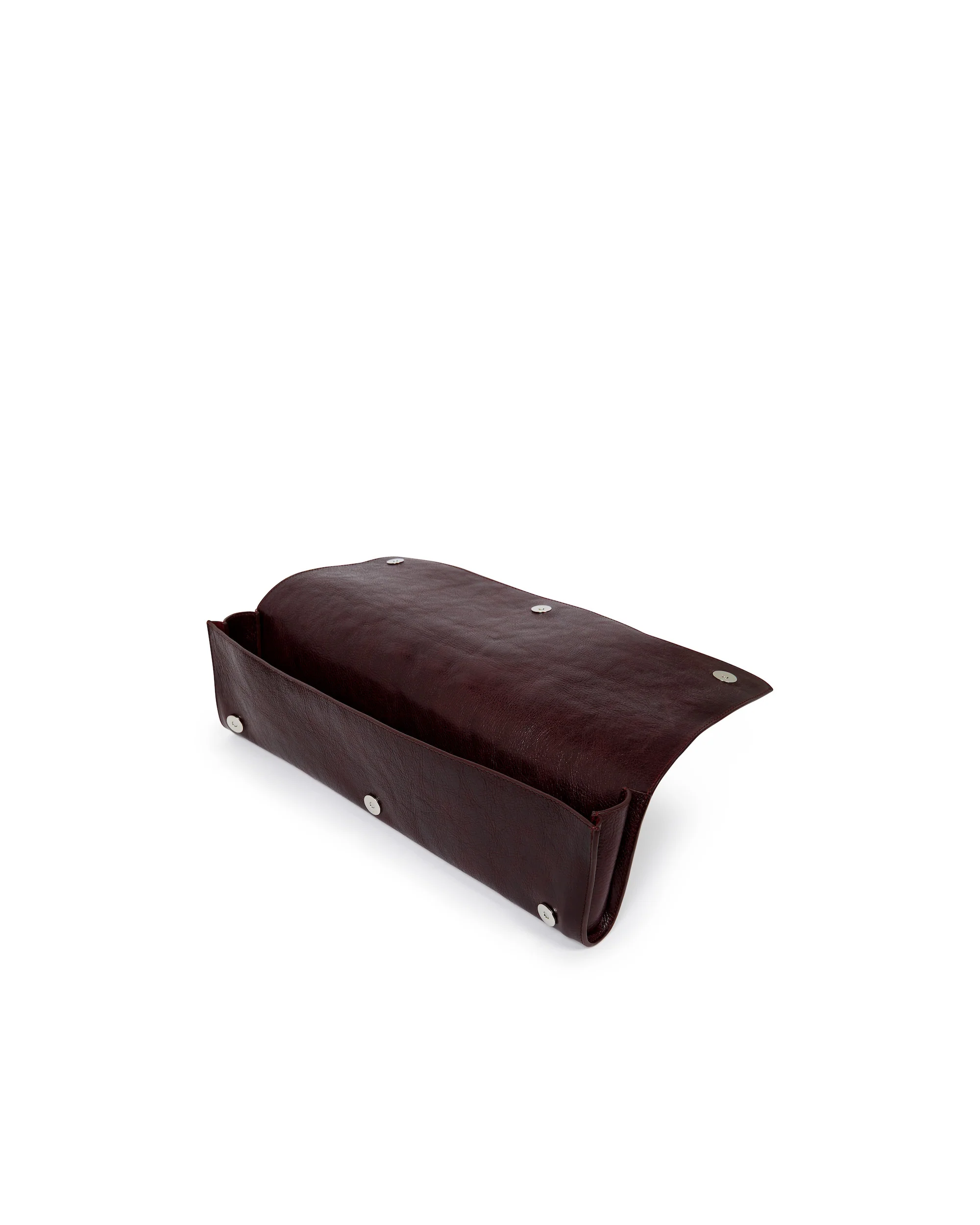 LARGE CROC ENAMEL EMBROIDERY CLUTCH BAG - Image 3