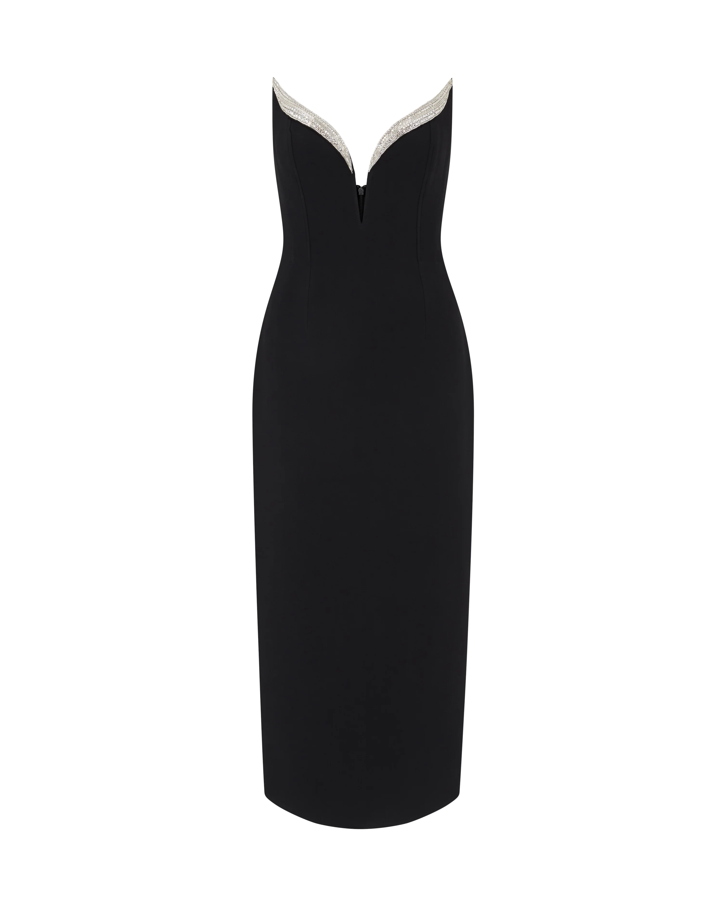 CRYSTAL WINGS MIDI DRESS