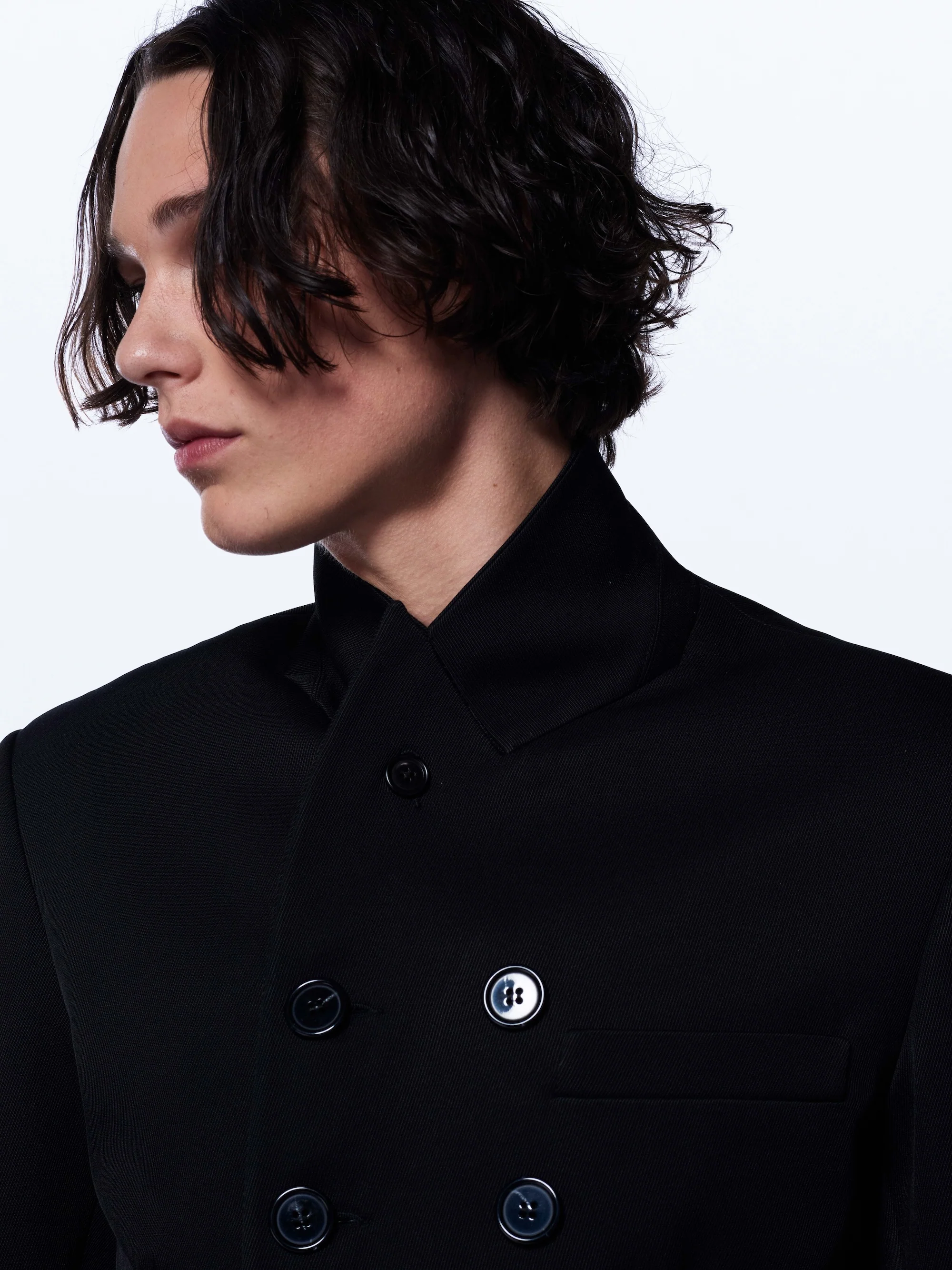 DOUBLE BREASTED TAILORED CHORE JACKET - Image 5