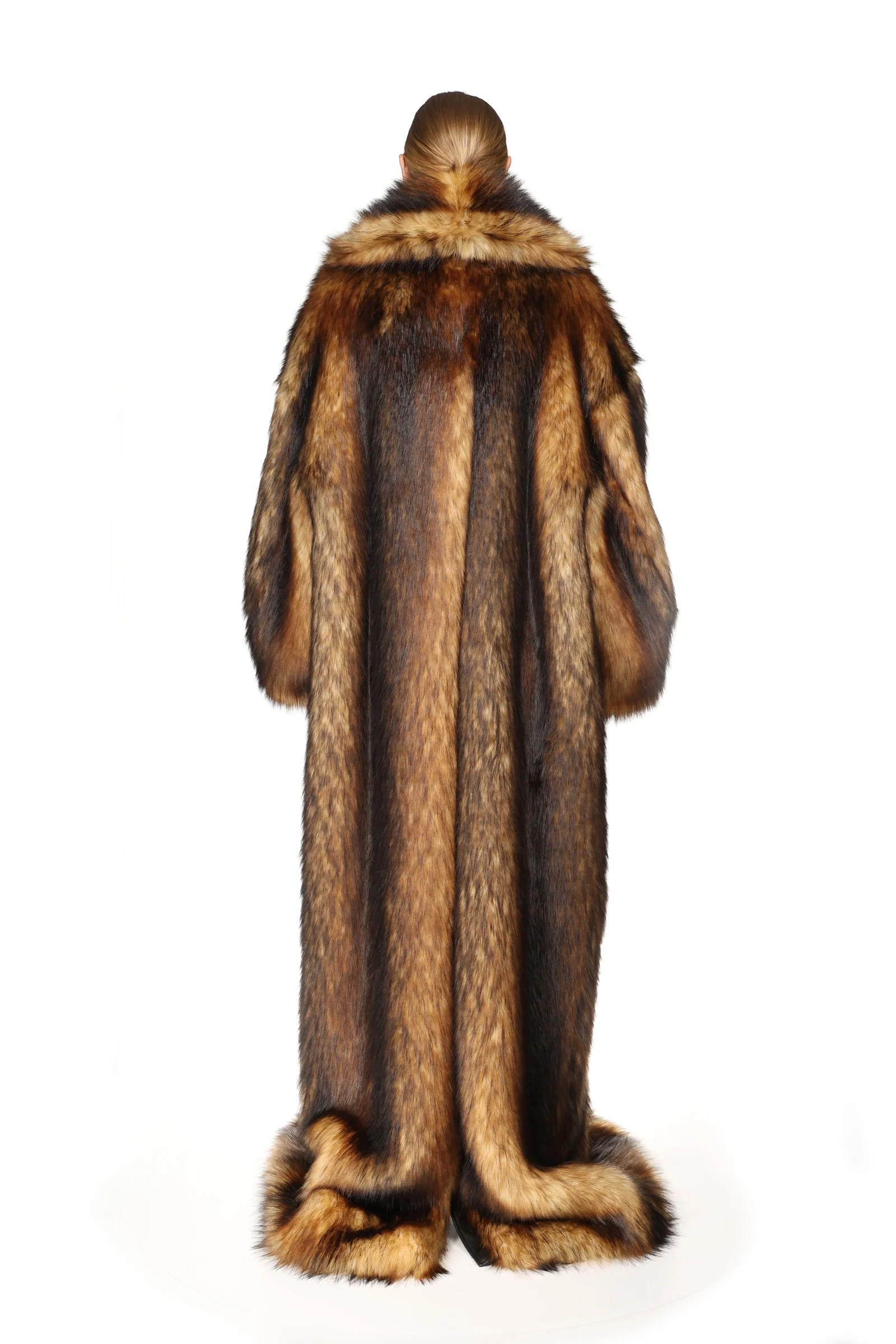 FAUX-FUR OVERSIZED COAT - Image 5