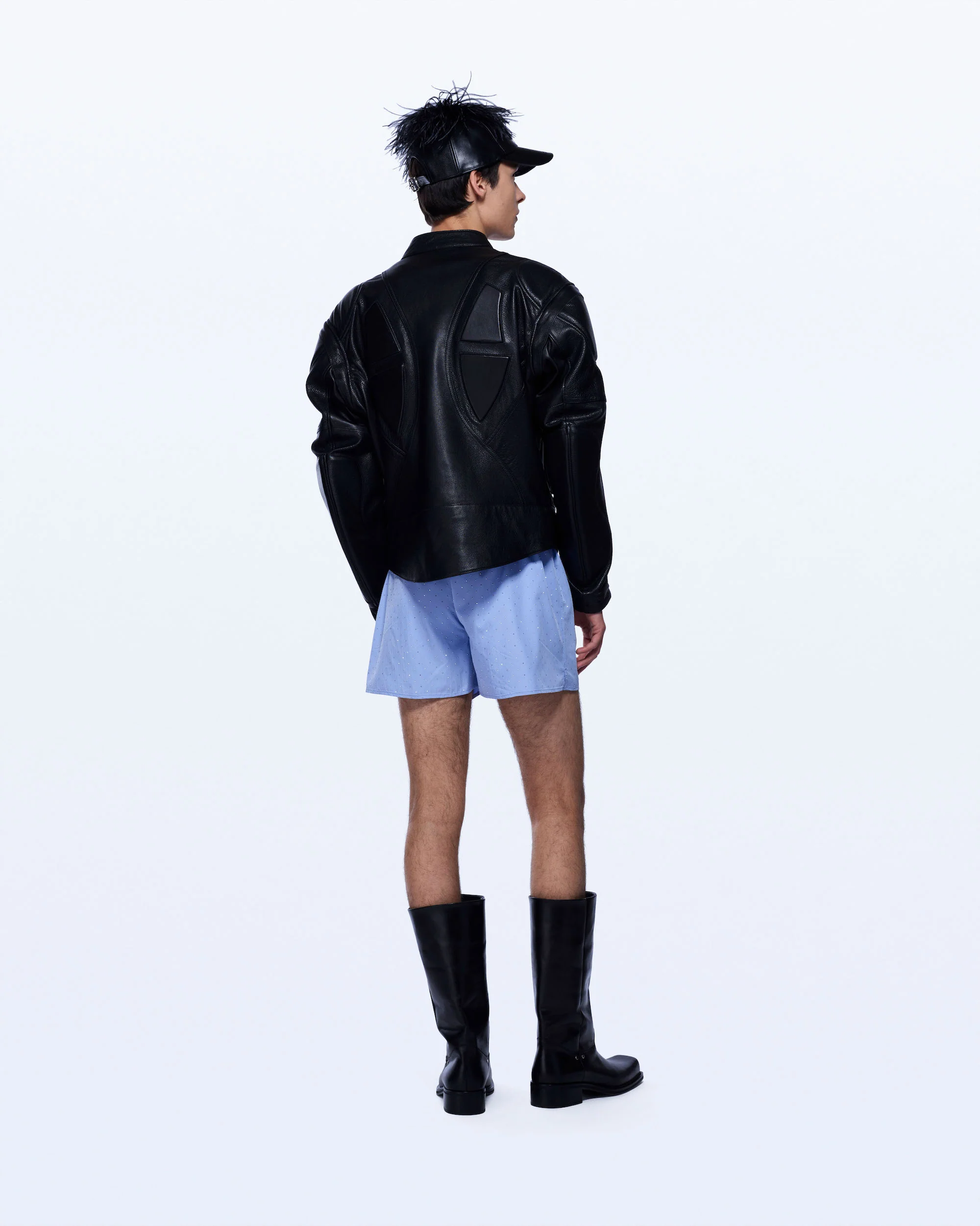 MENS BIKER JACKET - Image 4