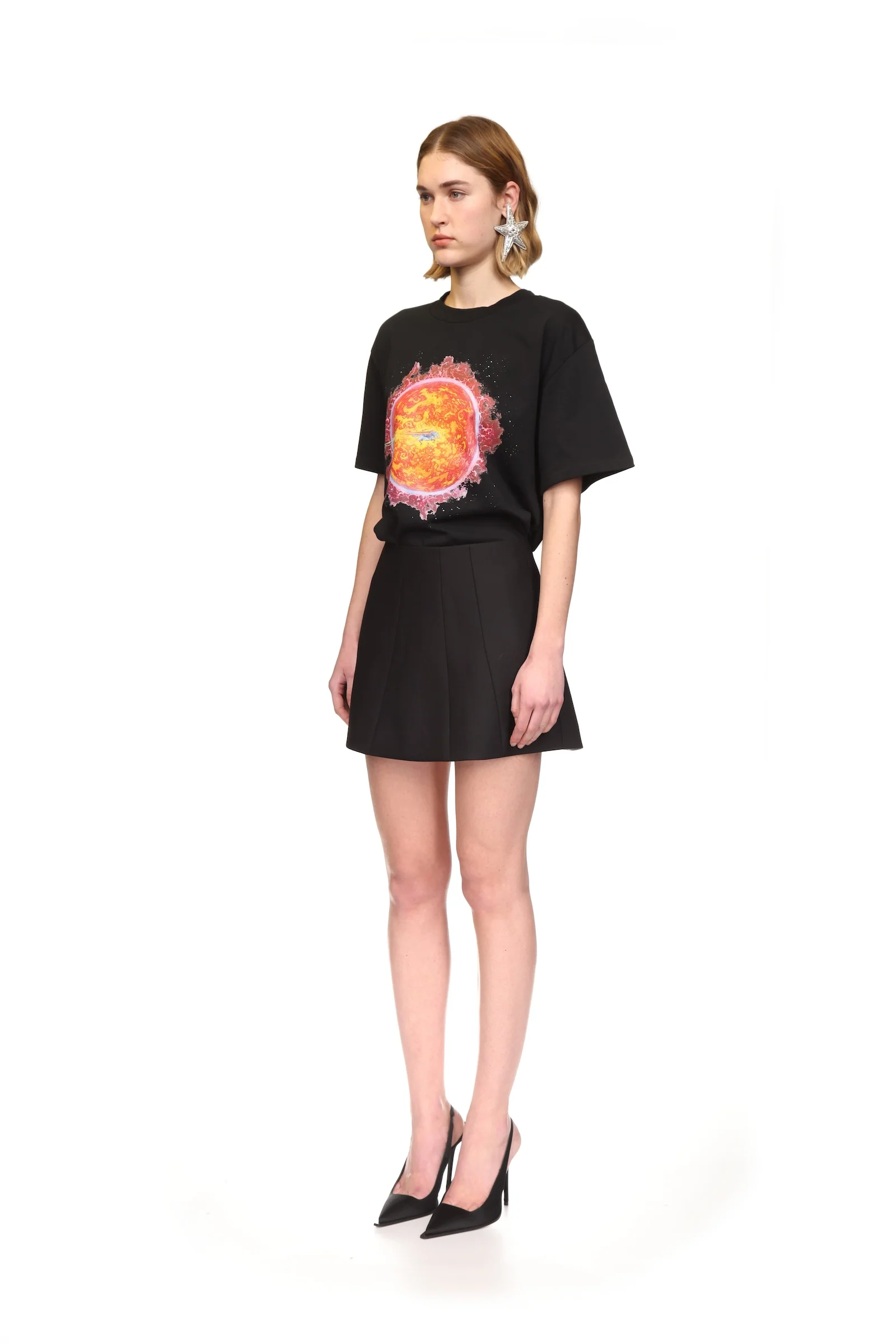 SUPERGIRL x DAVID KOMA PRINT T-SHIRT - Image 3