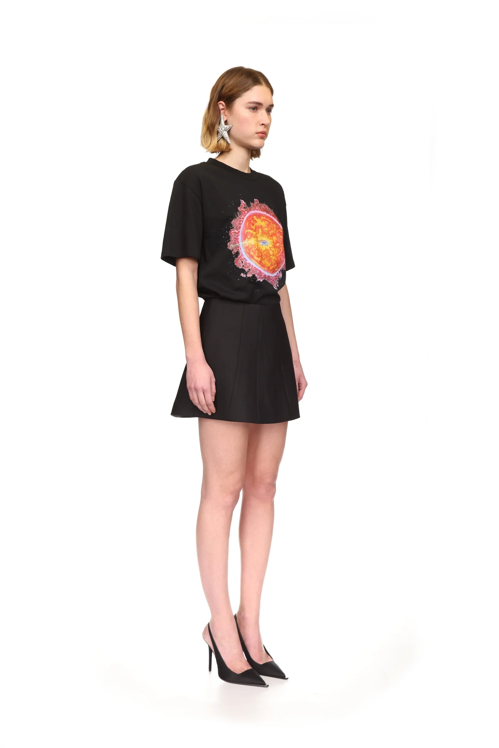 SUPERGIRL x DAVID KOMA PRINT T-SHIRT - Image 4