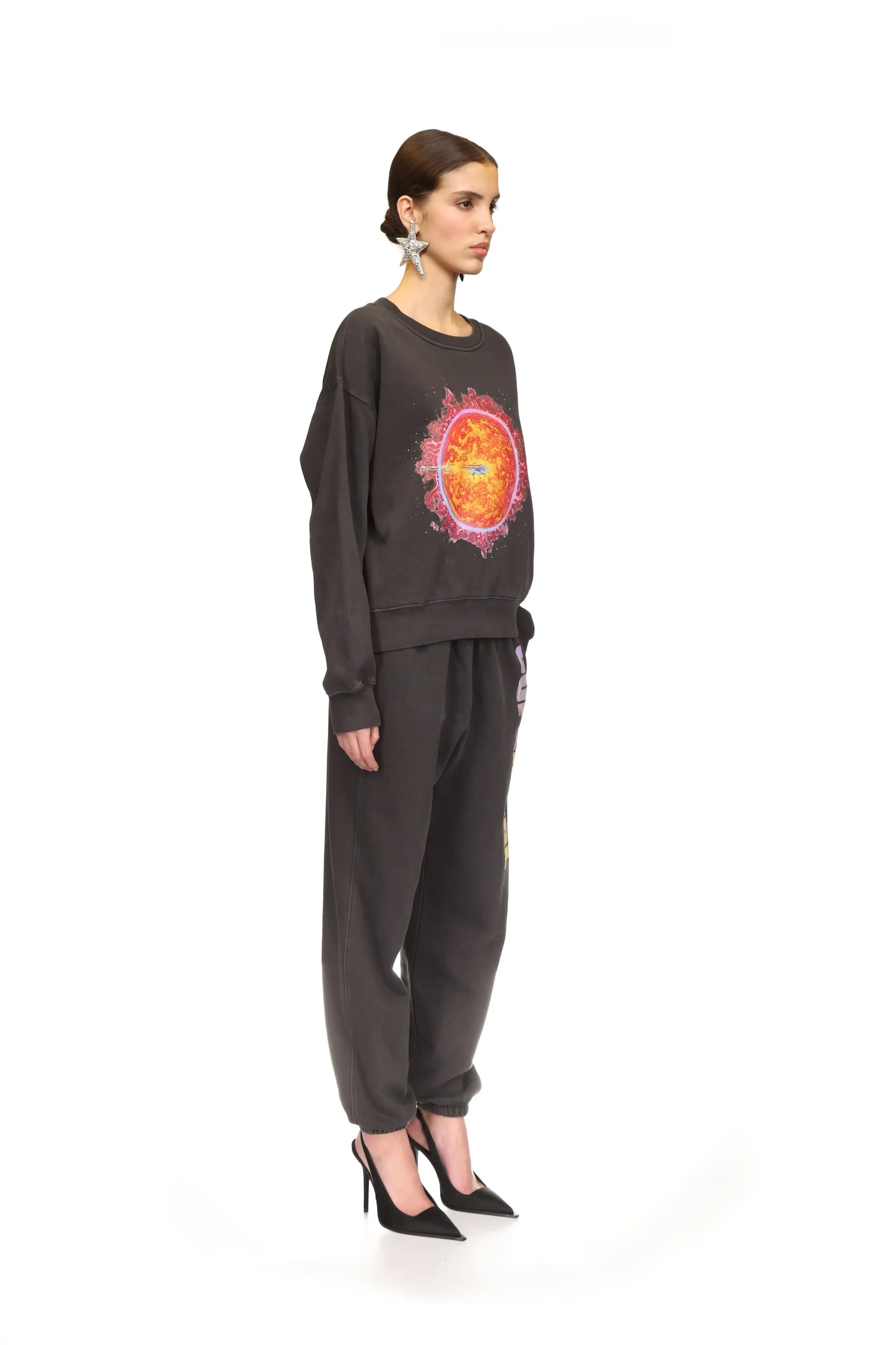 SUPERGIRL x DAVID KOMA LOGO PRINT SWEATPANTS - Image 4